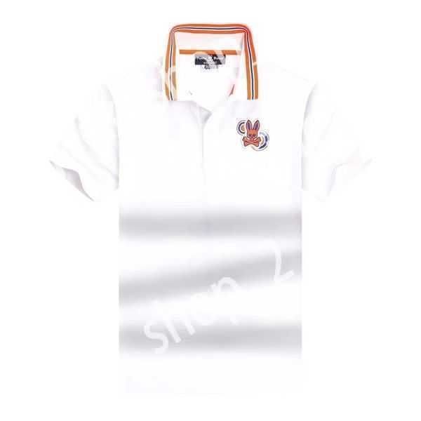

psycho bunny polo designer mens shirt summer trend fashion luxury brand sports t casual loose classic business short sleeve asian size m-xxx, White;black