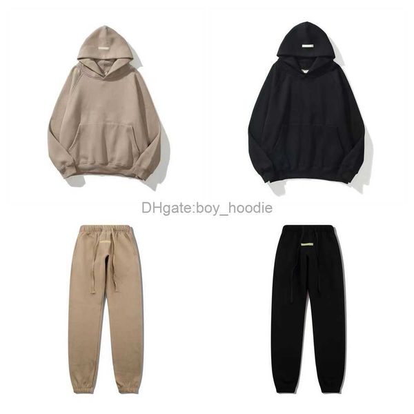 

designer hoodie men ess hoody ess hoodie mens hoodie hoodies pullover sweatshirts loose long sleeve hooded jumper mens women, Black