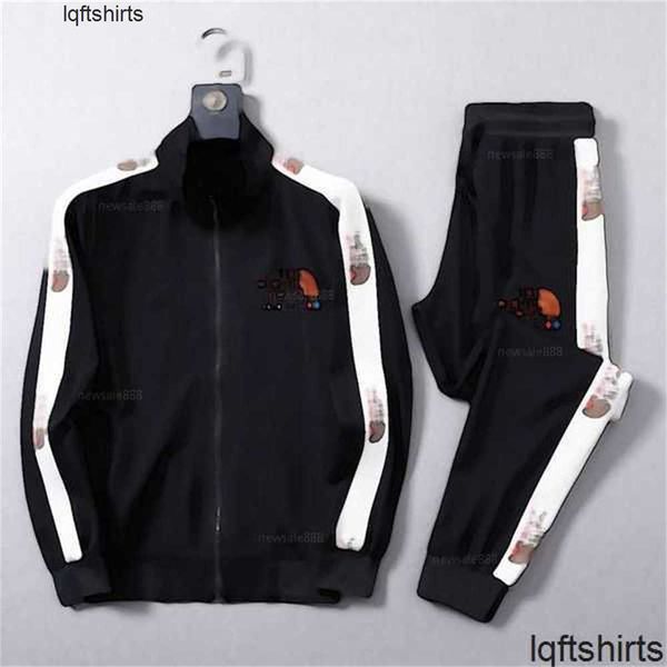 

2023 mens fashion tracksuits classic letters printing two pieces outfits mens tracksuit sweat suits sports suit men hoodies jackets jogger s, Gray
