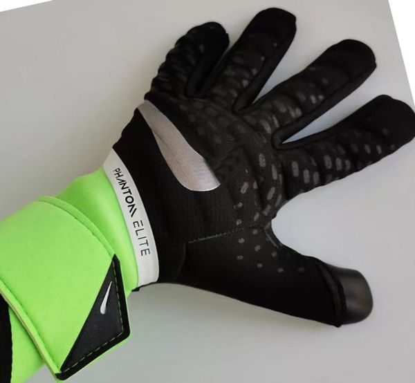 

new professional nk phantom elite soccer goalkeeper gloves size11 goal keeper gloves goalie football bola de futebol gloves luva d7249800, Black