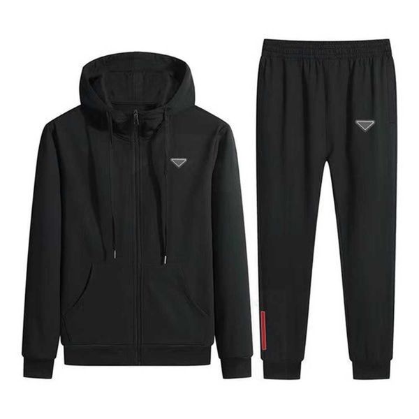 

mens set sweatshirts suits designer tracksuit trousers hoodie zipper sports suit letter sweatsuit men pants clothing hoodies sweatsuits trac, Gray
