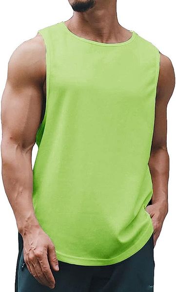 

men sport muscle quick drying tank tee shirt waistcoat, White;black