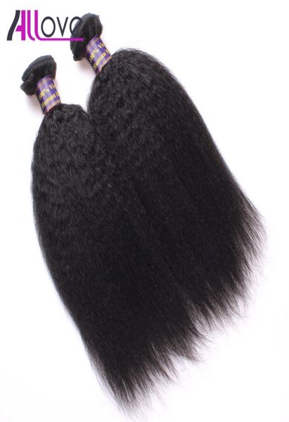 

peruvian human hair bundles malaysian hair weaves loose wave yaki straight 2bundles indian brazilian virgin hair extensions4612270, Black