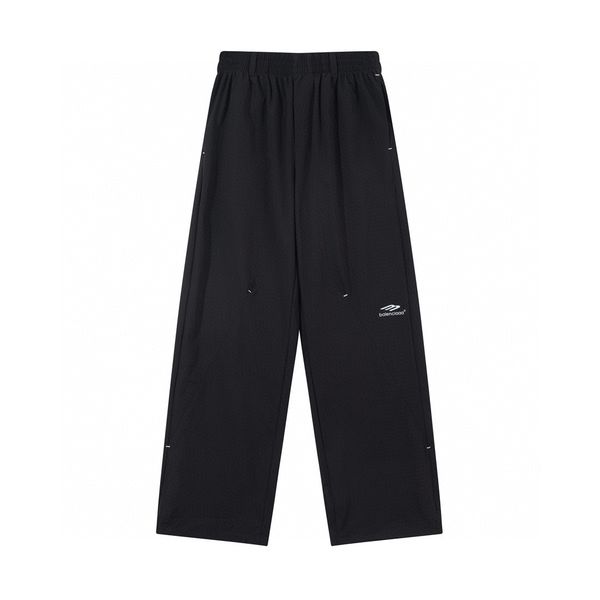 

men's plus size pants round neck embroidered and printed polar style summer wear with street pure cotton 421e, Black;brown