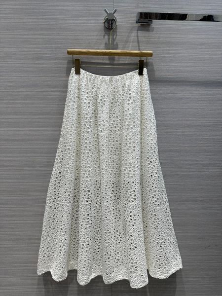 

2023 new summer autumn designer a skirts fashion print brand same style dress luxury women's skirts 0617-09, Black