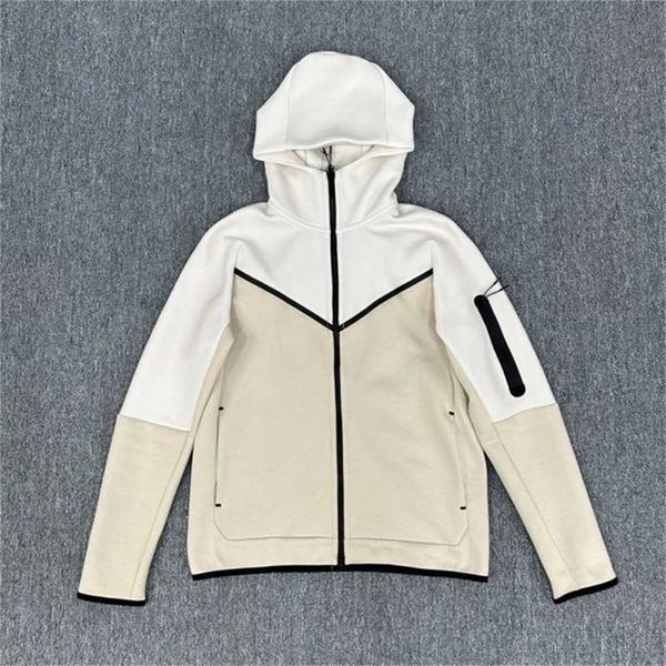 

new season thick tech fleece tracksuit mens sports sportswear pants back zip hoodies jackets space cotton trousers womens bottoms joggers ma, Black