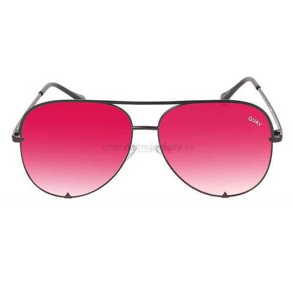 

quay sunglasses man sunglasses high key pilot women fashion quay brand design traveling sun glasses for gradient lasies eyewear female mujer, White;black