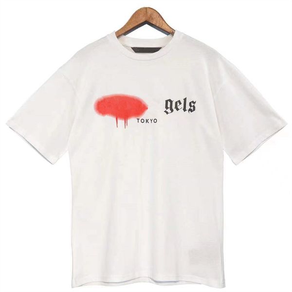 

mens womens angles mens t shirts tshirt clothing tshirts shirt luxury tees print palms short sleeve cotton casual streetwear t-shirts summe, White;black