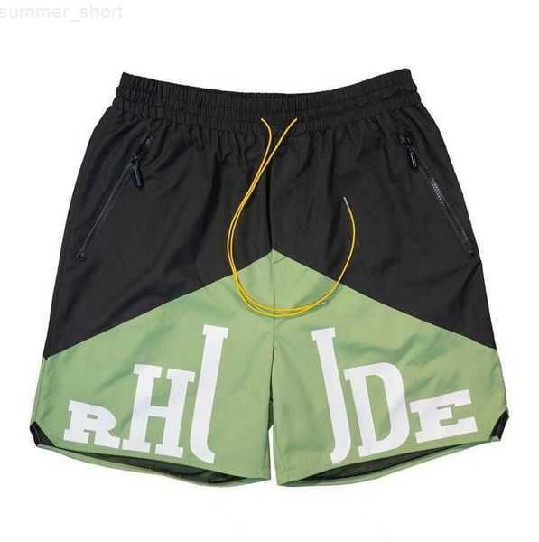 

mens designer shorts rhude swim shorts summer casual fashion beach pants men women street wear red blue black purple pants mens short 19vgsg, White;black