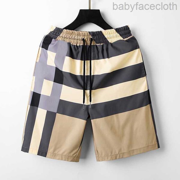 

mens shorts designer summer women men striped shorts are elegant swim short casual sports gym quick drying man beach pants black and white a, White;black