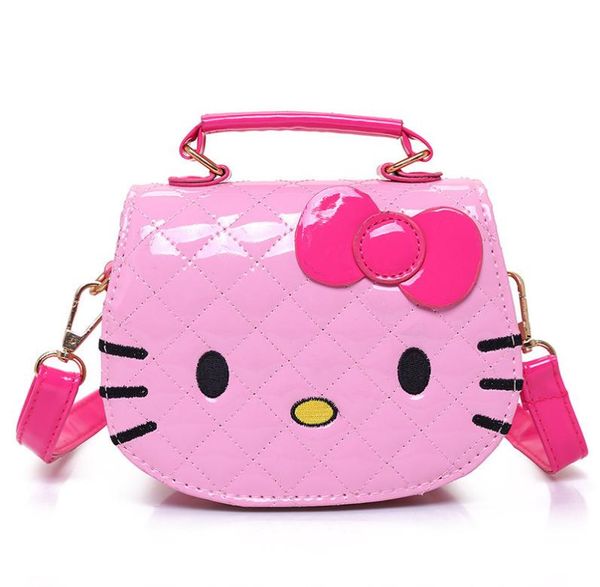 

year gift kids purse cat children cartoon pu leather bag crossbody single shoulder bag handbag baby mini bags for bag cute design6637434, Red;blue