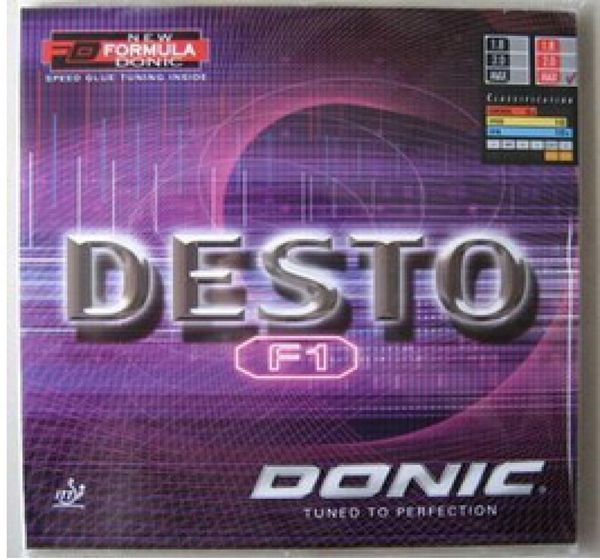 

donic desto f1 table tennis rubber ping pong table tennis rubbers for pingpong blade bat 3355985