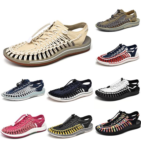 

shoes beach men 2023 casual colorful white blue beige pink brown black red trainers outdoor sandals98854448159519483297