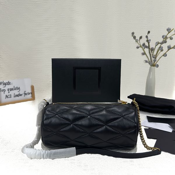 

ladies cosmetic bag 20cm fashion mini round tube clutch 8a y699703
