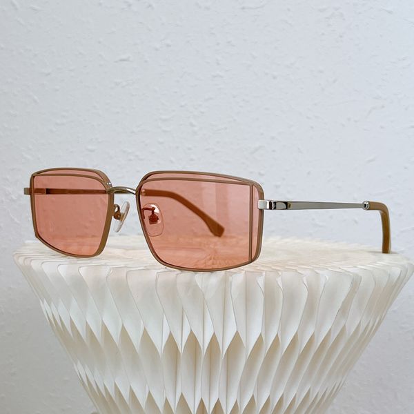 

fashion ff fend sunglasses womens sunglasses rectangle sunglasses mens glasses first sight metal fashion show sunglasses oversized f pattern, White;black