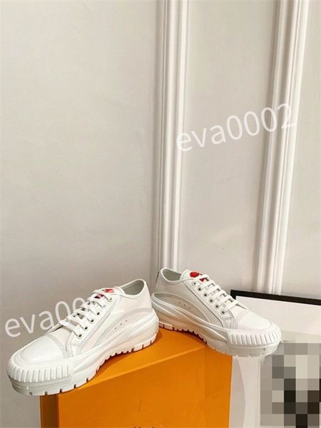 

2023 luxury designers women casual shoes low sneaker black leather lace up sports trainers white outdoor flats