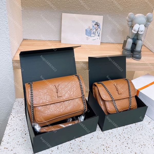 

10a chain shoulder bag women shoulder crossbody bag leather purse wallet quilted flap chain bag leather bag messenger bag multicolor handbag