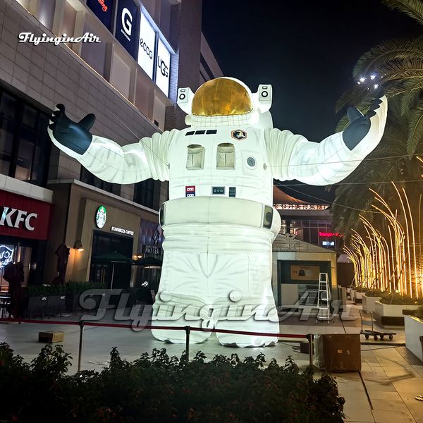 

8m(26ft) outdoor giant inflatable astronaut artistic figure model air blow up spaceman balloon for aerospace exhibition and space show