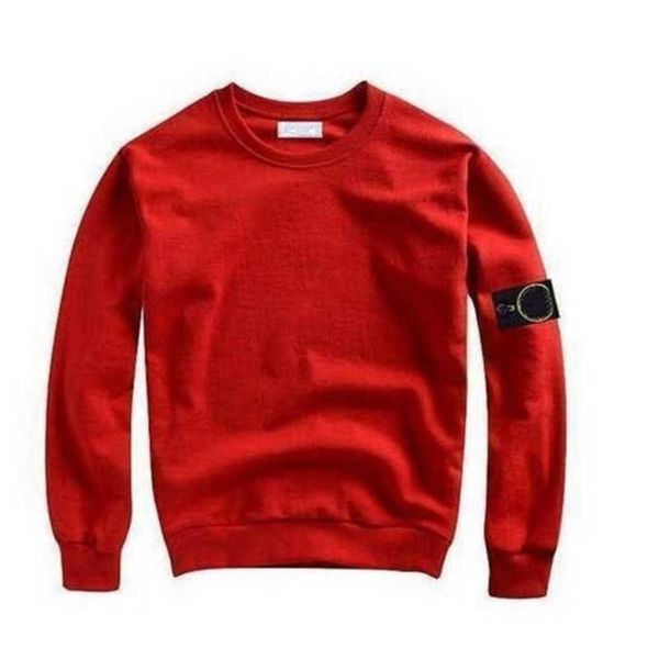 

basic long-sleeved round neck sweater t-shirt european and american trendy men's women's high street wear size xll 611, Black