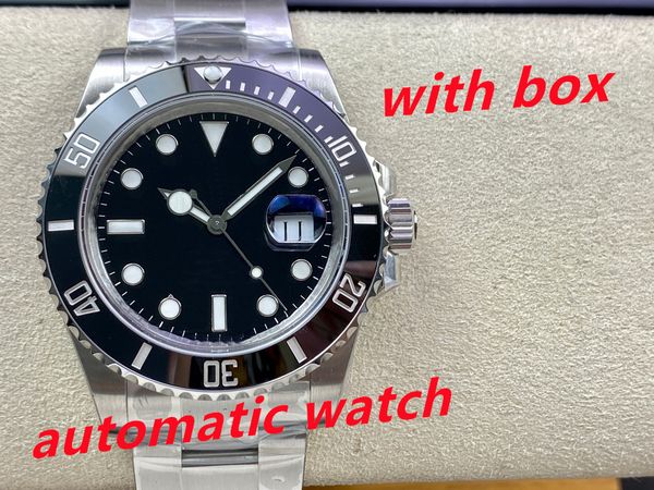 

man watch luxurious watchs 41mm date mens designer watch ceramic bezel hand automatic 2813 movement watches sapphire 904l stainless steel mo, Slivery;brown