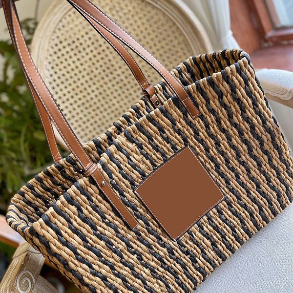 

large straw bags designer bags fashion the tote bags classic beach bags shopping bags ladies mommy summer bags large capacity women handbags