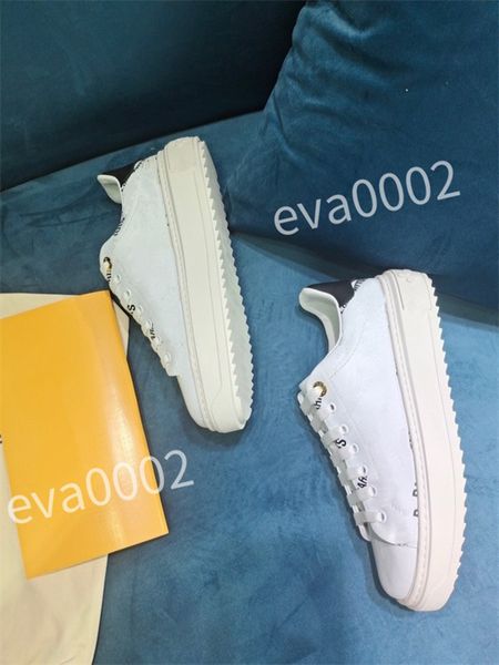 

new designer women men casual shoe low- sneakers white leather sneaker sports lace up comfort flats outdoor trainers, Black