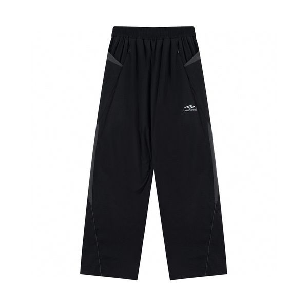 

men's plus size pants round neck embroidered and printed polar style summer wear with street pure cotton 41ed, Black;brown