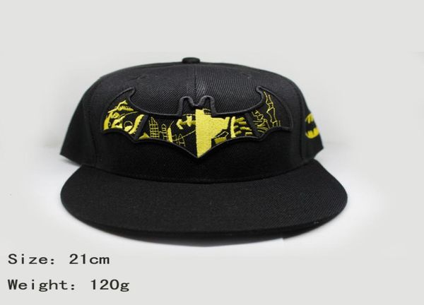 

snapbacks perimeter hat hip hop baseball flat edge batman019798352, Black;white