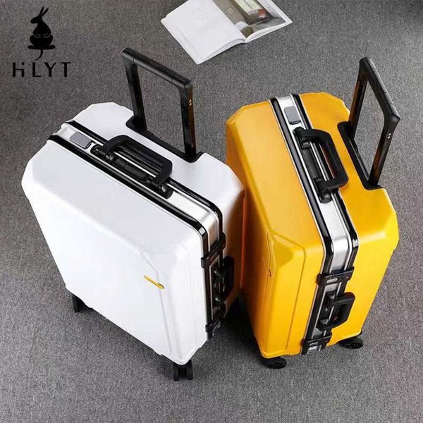 

traveling box universal wheel printed trolley box for men and women boarding password box 20 aluminum frame suitcase usb student 24 inch 230