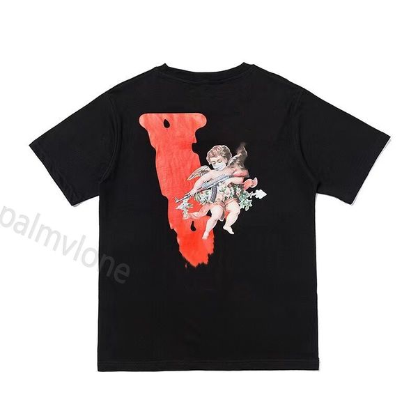

fashion mens white snake big v t shirt famous designer t-shirt big v hip hop men women short sleeve s-xl 2023, White;black