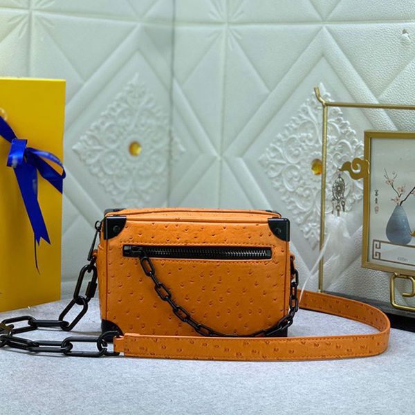 

premium box cross body bags designer chain old flower shoulder bag genuine leather simple square box mobile phone bag fashion women mini dia