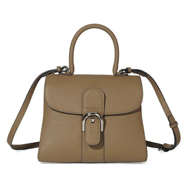 

horseshoe buckle handbag designer large capacity women cowhide leather shoulder crossbody bags