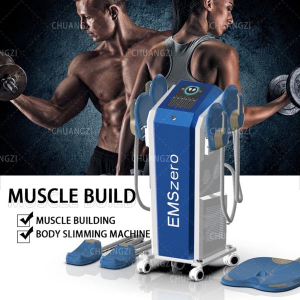 

2023 selling emszero 2/4/5 handle 6500w muscle fitness, elastic shaping, fat reducing neo rf body slimming