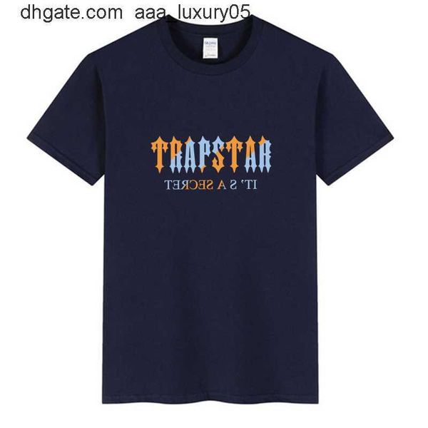 

trapstar london designer t-shirt summer 3d printing tee men's women's clothing sports fitness polyester spandex breathable casual, White;black