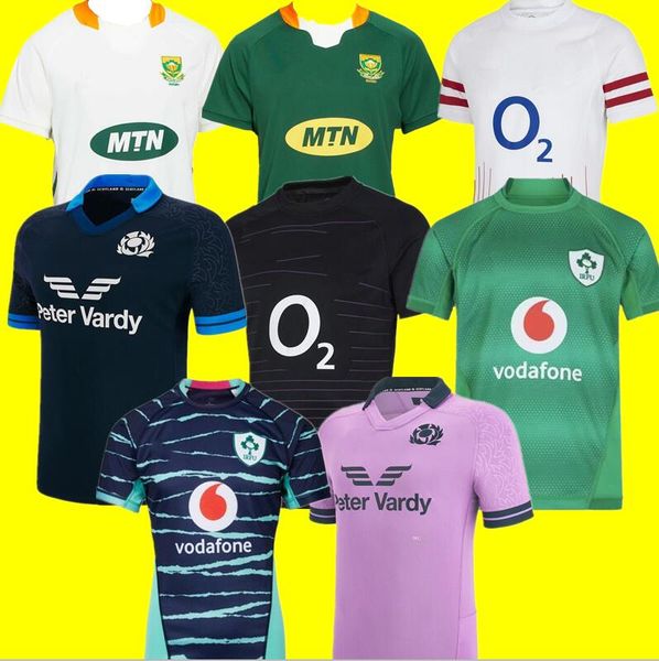 

2022 2023 ireland rugby jersey 22 23 scotland english south englands uk african home away alternate africa rugby shirt size s-5xl, Black;gray