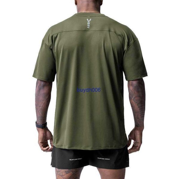 

brand asr men's fashion fitness t-shirts t shirts summer american brand loose large round neck short sleeve quick dry breathable, White;black