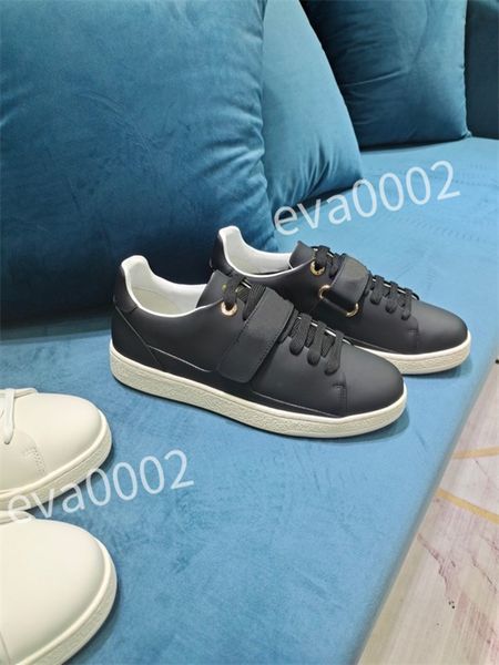 

new luxurys designer women men casual shoes low- sneakers white leather sneaker sports lace up comfort flats outdoor trainers, Black