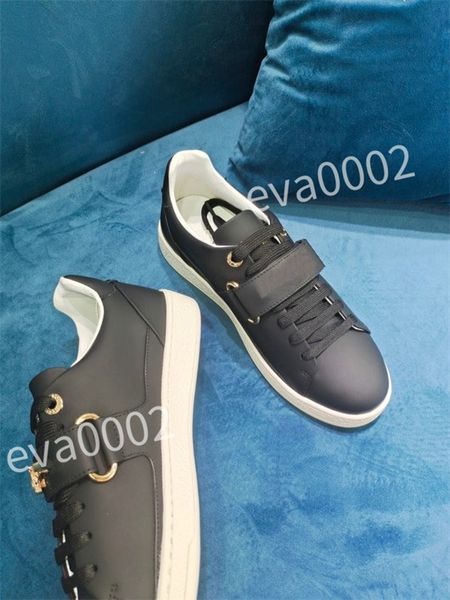 

2023 new luxurys designer women men casual shoes low- sneakers white leather sneaker sports lace up comfort flats outdoor trainers, Black