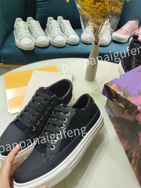 

luxury womens designer small white shoes sneakers fashion thick sole heightening style design ladies female casual shoes, Black