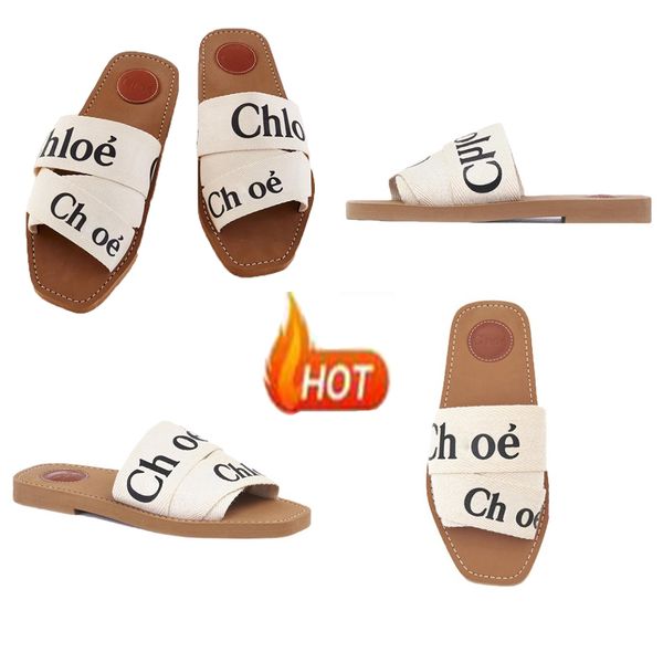 

slippers designer sliders slides sandals woody flat mule the maison's o signature adorns the inner sole the easy slip-on design makes t, Black