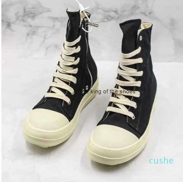 

high shoes fashion boots sneakers fashion women black lace up martin ro2023 og