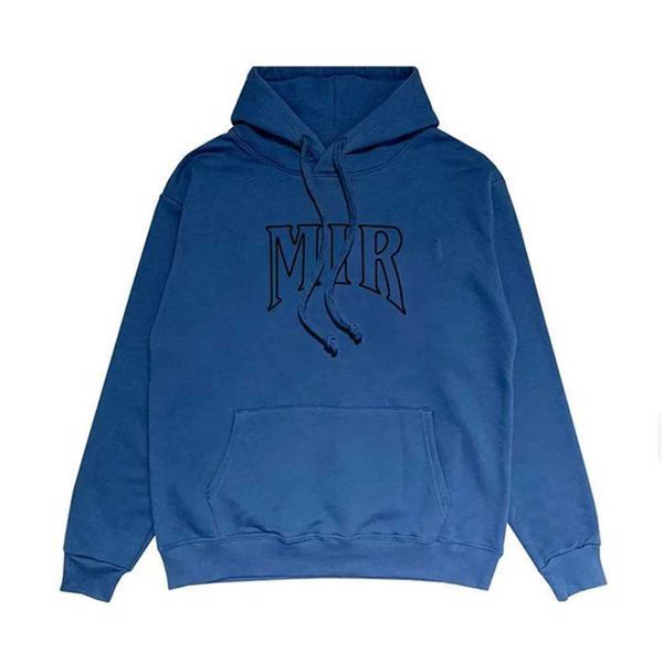 

am printing letter hooded hoodies mens womens fashion streetwear pullover sweatshirts loose lovers clothing o21h, Black