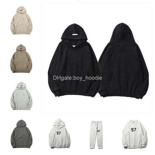 

ess designer warm hoody hooded hoodies sweater mens women fashion streetwear pullover sweatshirt loose hoodie couple clothings 6y1q, Black