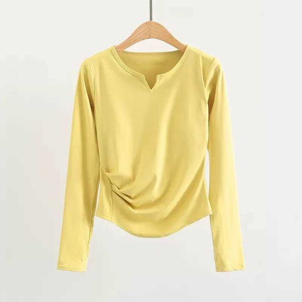 

lulu v neck women slim fit long sleeved running t shirt with thumb hole sports lightweight shirts hem t shirt tunic pilates woman