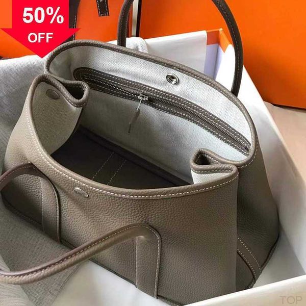 

garden women 7a party bag purse quality designer tote bucket bags handmade luxury handbags classic fashion togo leather wallet sac de luxe f