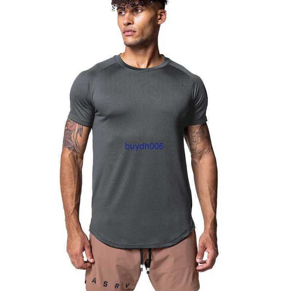 

brand asr men's fashion fitness t-shirts t shirts summer thin sports american round neck ice silk raglan short sleeve quick drying brea, White;black