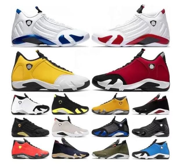 

2023 new fashion designer basketball shoes 14s ginger sugar cane winter gym red blue desert sand defining moment hyper royal men's snea