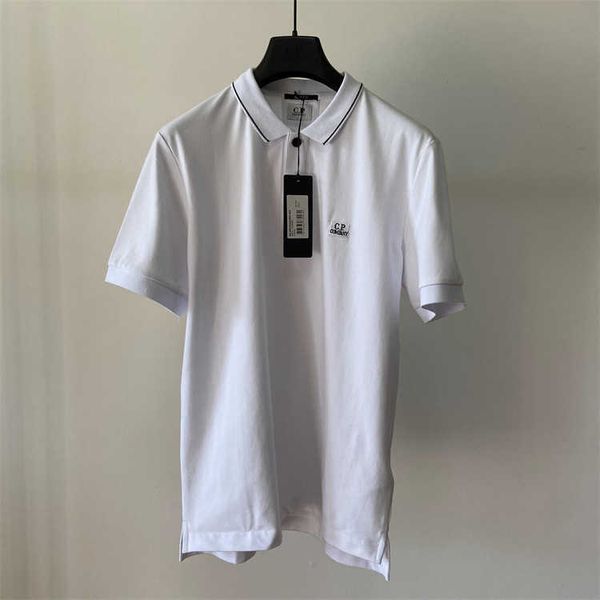 

cp shirt 2023 new men's polos new summer boys' business leisure pearl cotton polo shirt youth student fashion brand neck short sle, White;black