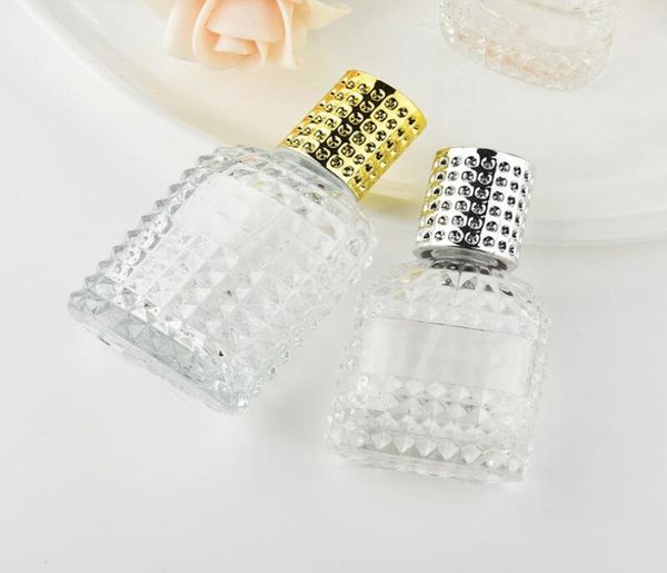 

30ml 50ml personality transparent glass sprayer pump empty travel perfume bottle portable refillable perfume bottle lx32423347312