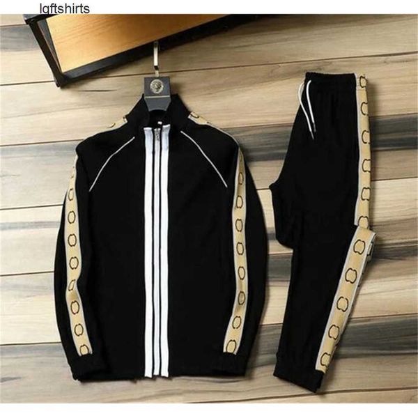 

mens fashion tracksuits classic letters printing two pieces outfits mens tracksuit sweat suits sports suit men hoodies jackets jogger sporti, Gray